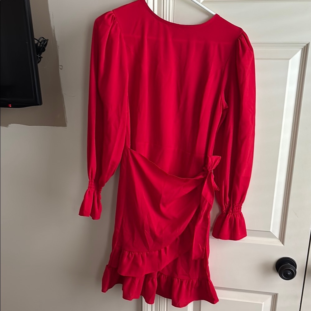 Elegant Red Women's Dress